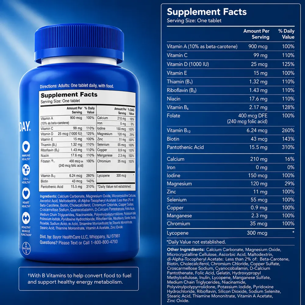 Back label